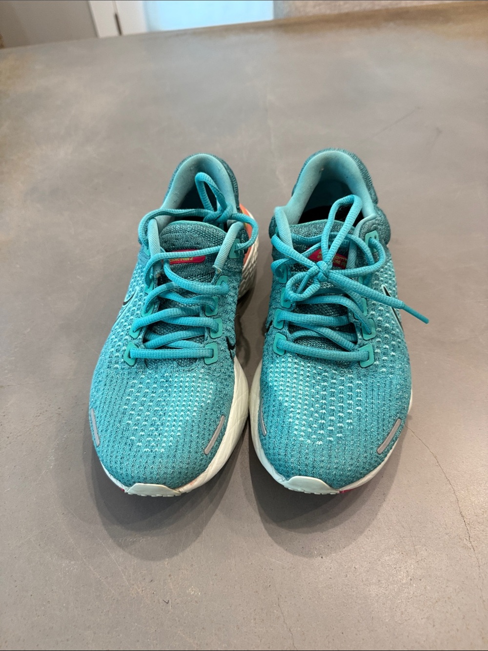 Nike Teal Mesh Running Sneakers